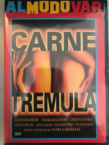 Dvd Carne Tremula / De Pedro Almodovar