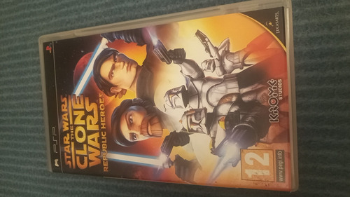 Star Wars The Clone Wars Republic Heroes Para Psp