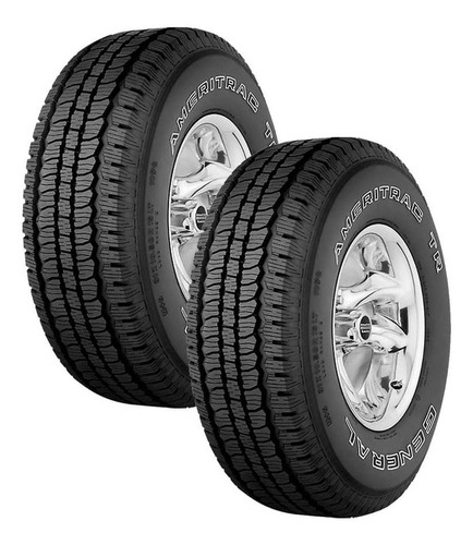 Paq. 2 Llantas 235/80 R17 General Tire Ameritrac Tr 120/117r