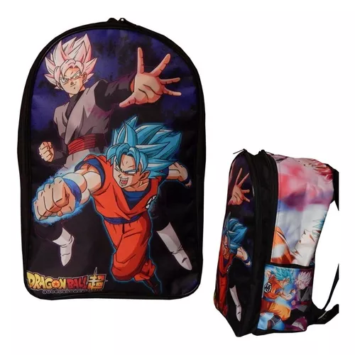 Dragon Ball Mochila Backpack Black Goku Vs Goku | Meses sin intereses