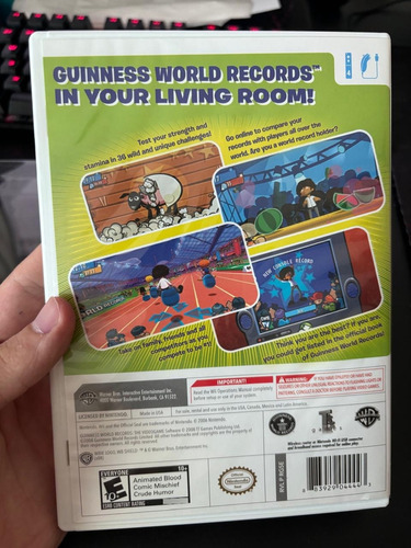Guinness World Records The Videogame Nintendo Wii (Usado)