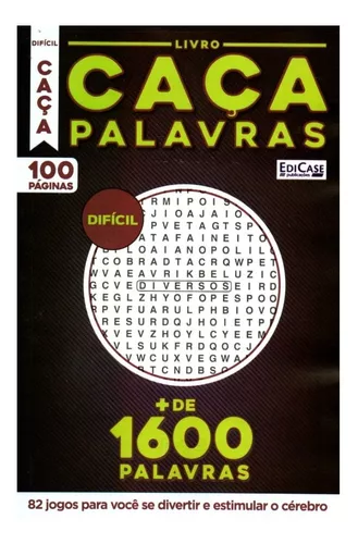 Livros Cacas Palavras Nivel Dificil