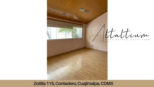 Casa En Venta Zotitla 115, Contadero, Cuajimalpa, Cdmx. Vg5-di