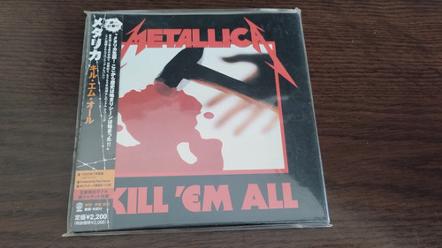 Metallica Kill´em All Japonés