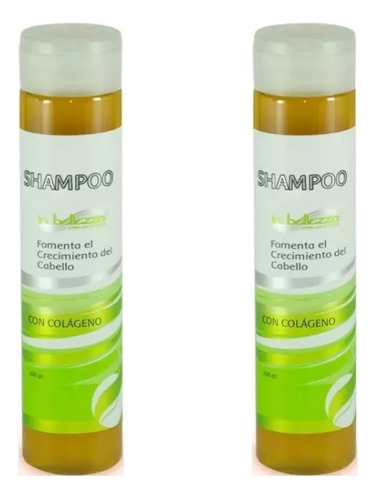 Kit 2 Shampoo In Bellezza 2 Activos Colageno