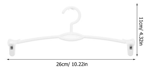 15 Perchas De Plástico Para Ropa Interior Simplicity