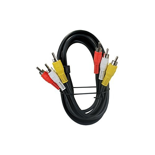 Jr Products 47935 Rca Av Tri Cable Jumper