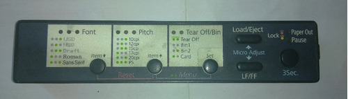 Panel De Control Epson Fx 890 
