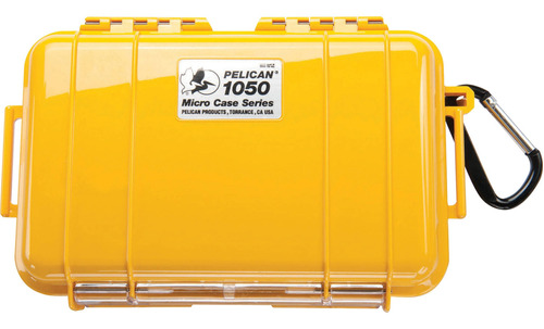 Pelican 1050 Solid Micro Case (yellow)