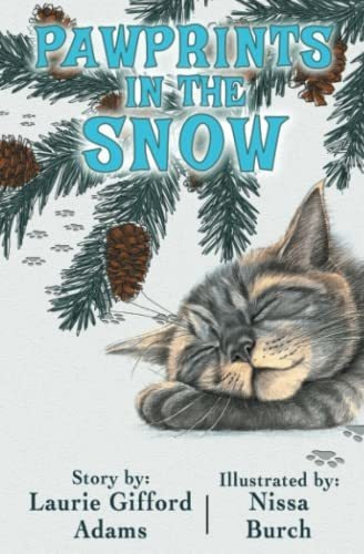 Book : Pawprints In The Snow - Adams, Laurie Gifford