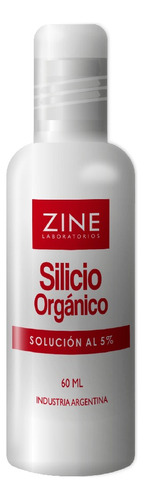 Silicio Orgánico Solución 60ml - Antioxidante, Hidrata Zine