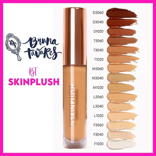 Bt Skin Plush Corretivo Liquido Bruna Tavares L3040