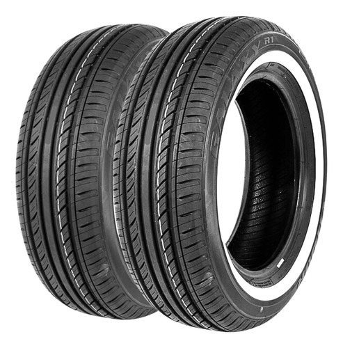 Paquete 2 Llantas 215/75r15 90t Vitour Galaxy R1 Cara Blanca