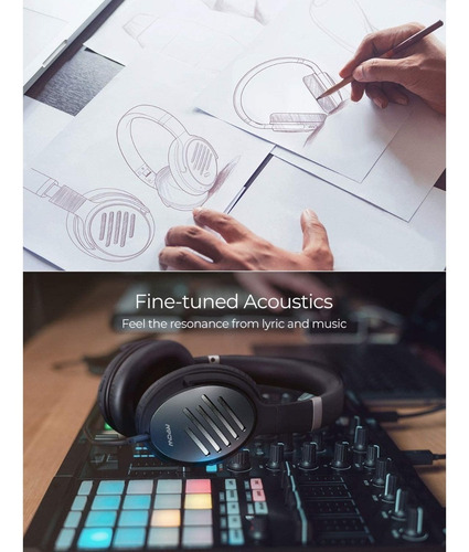 Audifonos Bluetooth Noise Cancelling Headphone Mpow H16 30h