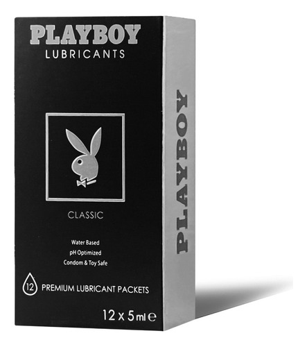 Lubricante Playboy, Estimulante, 12 Unidades