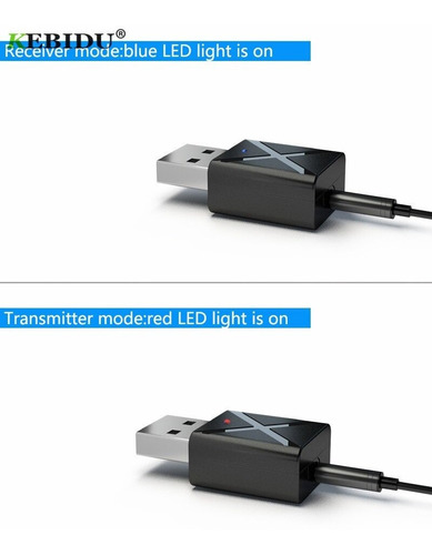 5 Pcs Receiver Bluetooth Transmitters V5.0 Dongle Adapter