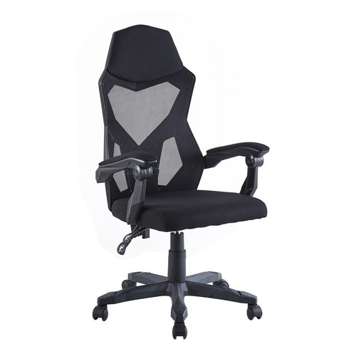 Imagen 2 de 4 de Silla De Oficina Gamer Ergonomica Pro Mesh Color Negro
