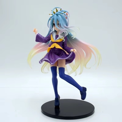 Figura De Acción De Anime Coreful No Game No Life Shiro De 1