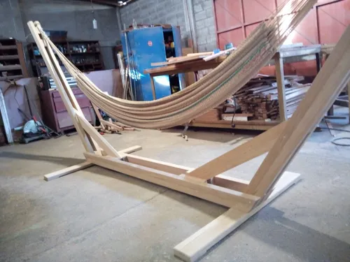 Base De Madera Para Hamaca