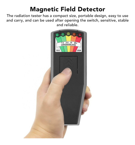 Medidor Emf Portátil, Detector De Nível De Radiômetro, Campo