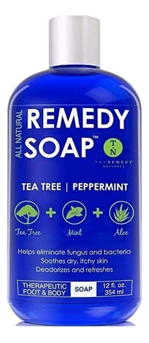Jabon Corporal Remedy Soap Antiséptico Anti Hongo Mal Olor