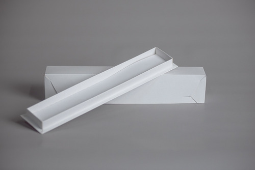 Imagen 2 de 3 de Caja Base + Tapa 35x5,5x6,5 Cm (x50 U) Budin - 003 Bauletto