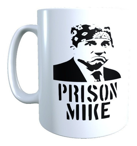 Taza Con Diseño The Office Prison Mike, Michael Scott