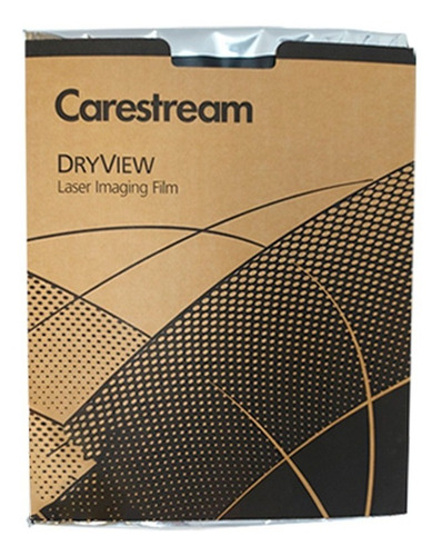 Película Carestream 14x17 Dry View Con 100 Hojas Laser