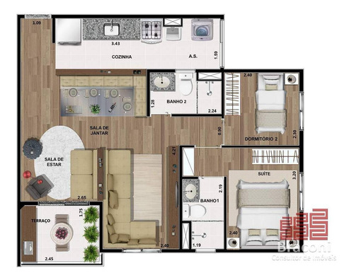 Imagem 11 de 14 de Apartamento A Venda 2 E 3 Dormitórios Perto Do Metrô Belém - 6941