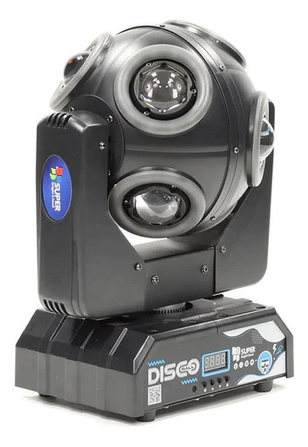 Cabeza Móvil Super Bright Disco Ball C/8 Leds De 10w Rgbw