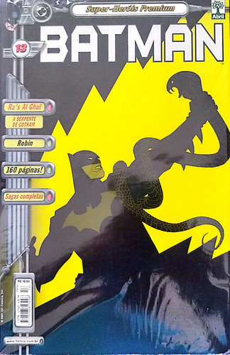 Gibi Batman #13 - Super-heróis Prem (Usado)