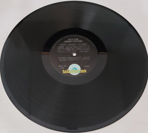 Varios Artistas - Hits Con Sabor Italiano Lp
