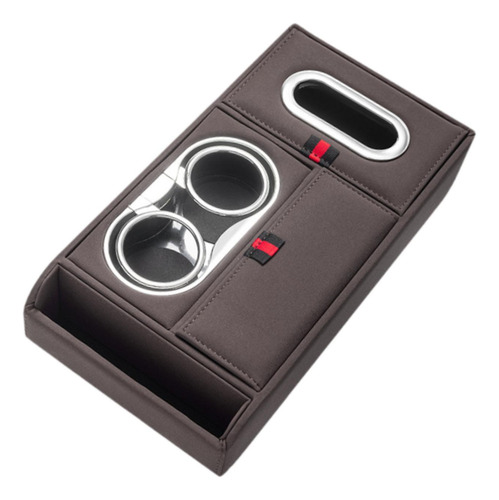 Caja Organizadora Para Reposabrazos De Automóvil, Marrón