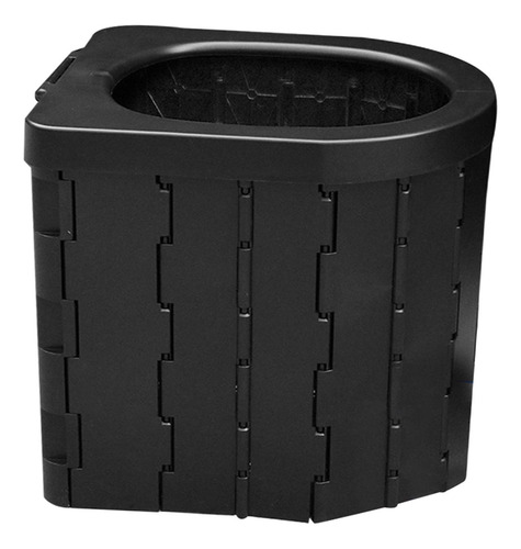 Inodoro Plegable Para Acampar Inodoro Para Exterior Negro