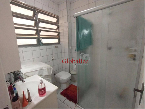 Imagem 14 de 19 de Apartamento Com 1 Dormitório À Venda, 72 M² Por R$ 220.000,00 - Itararé - São Vicente/sp - Ap0670