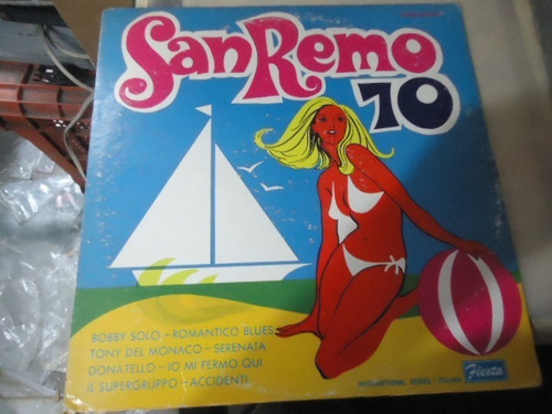 San Remo 70 Varios Artistas Lp Imp.