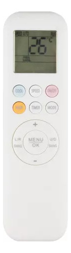 Control Genérico Mirage Xlife 2021 Inverter 17 X32 Aire/ac