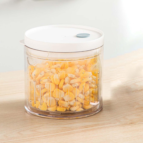 Caja Organizadora De Nevera Con Contenedor De Tapa 600ml