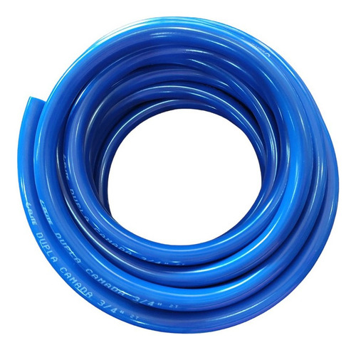 Mangueira Dupla Camada Azul 3/4 Elite - 60 Metros