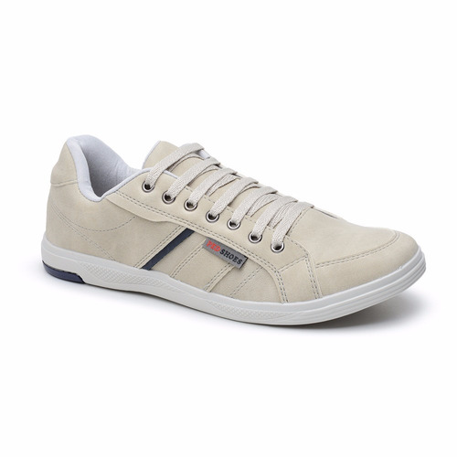 Sapatênis Tenis Social Esporte Fino Casual Masc. Branco/azul