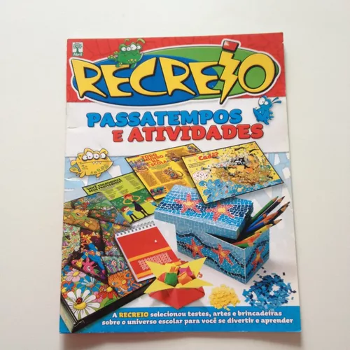 Revista Recreio 534 Copa Passatempo Jogos Brincadeiras 492p