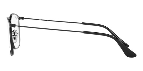 Óculos Para Grau Ray-ban 51mm Rb6466 Original Preto Fosco