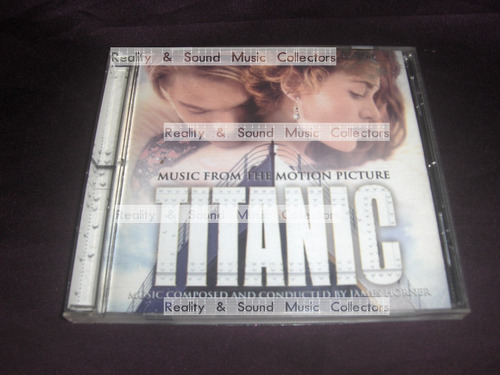 Titanic Cd Soundtrack Ed Mex Sony 1997 Celine Dion
