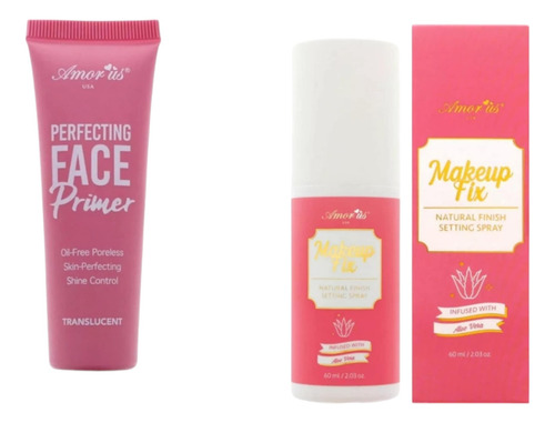 Fijador Maquillaje Primer Ojos Y Cara Larga Duración Amor Us