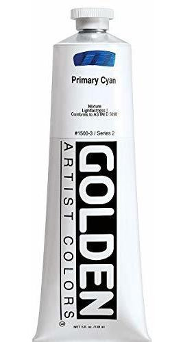 Pintura Acrílica 5 Oz Color Primario Cian