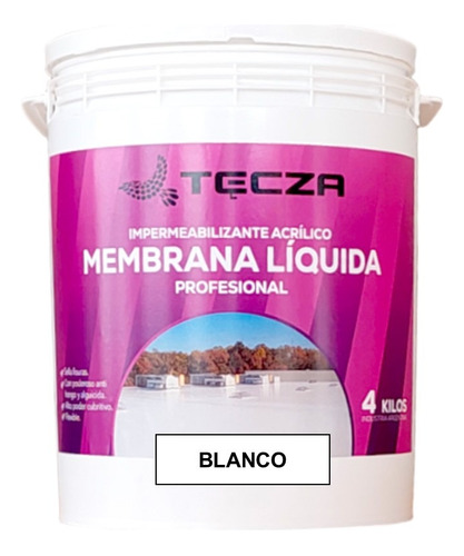 Membrana Liquida Techos 4 Kg Blanca