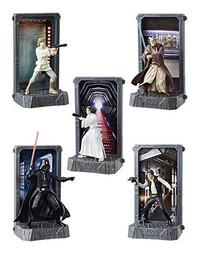 Estatua - Star Wars 40 Aniversario En Metal Fundido Figuras 