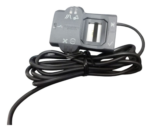 Schneider Xb5s2b2l2 Conmutador Lector Biométrico Pnp