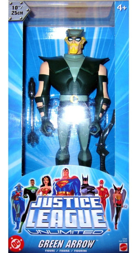 Mattel Justice League Unlimited Green Arrow Dc Super Heroes