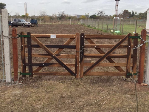 Tranqueras Full Madera Dura Rural- Biseladas - Fabricantes